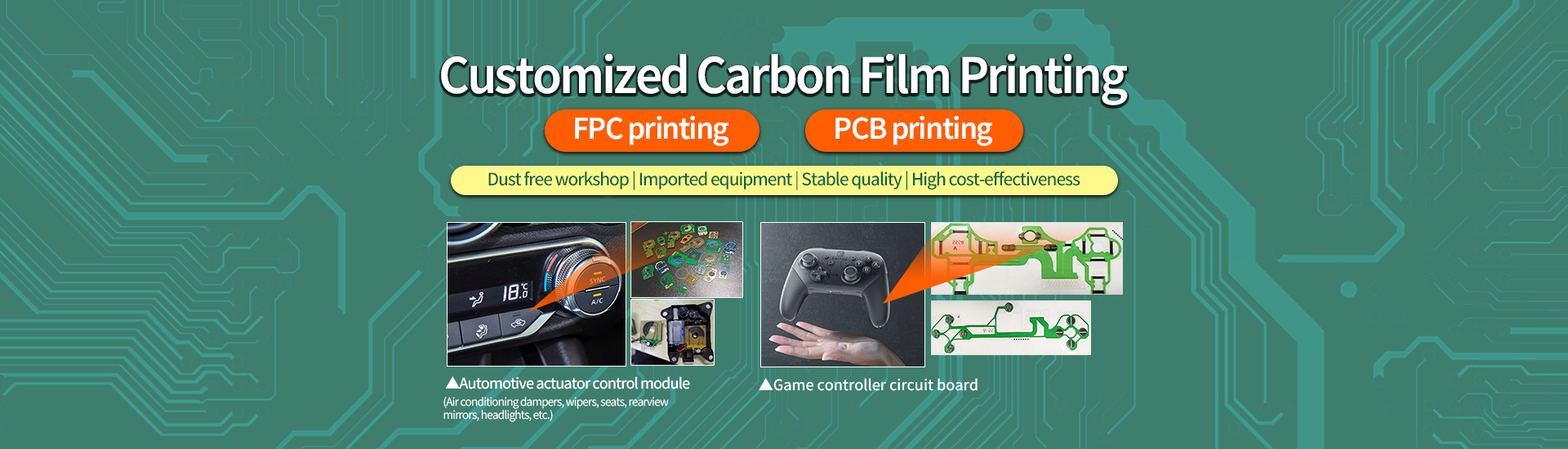 Carbon Film Printing Customization